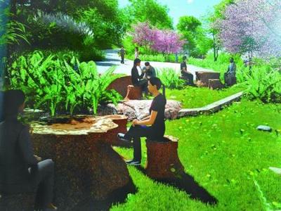涪陵北山公園景觀工程建設正式啟動